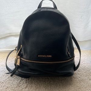 Michael Kors leather backpack